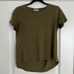 Zara Olive Green T-shirt